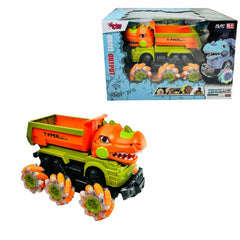 Dinosaure télécommandé YJ-078-4 avec son et lumière - Vardem